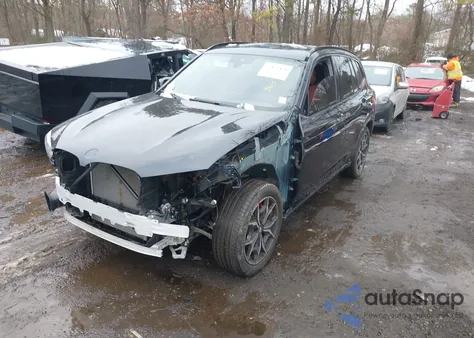 2022 BMW X3 M40I из США, поврежденный, VIN 5UX83DP05N9M78892